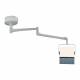 Phillips Safety PTO-007 Ceiling Mounted Overhead Lead Acrylic Barrier with Lead Curtain