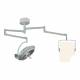 Phillips Safety PTO-008 Ceiling Mounted Overhead Lead Acrylic Barrier with Torso Cutout and Light