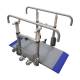Pivotal Health Solutions PTPB1000 Portable Parallel Bars - Extended Mode Showing Casters