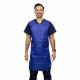 Phillips Safety Quickship Radiation Lead Free Flexiback Frontal Apron - Nylon Blue
