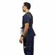 Quickship Lightweight Lead Tie Front Apron - Nylon Black