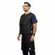 Phillips Safety Quickship Radiation Lightweight Lead Vest and Skirt Full Overlap Apron - Nylon Black