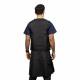 Phillips Safety Quickship Radiation Lead Free Vest and Skirt Full Overlap Apron - Nylon Black