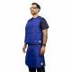 Phillips Safety Quickship Radiation Lead Free Vest and Skirt Full Overlap Apron - Nylon Blue