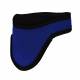 Quickship Lightweight Lead Thyroid Shield - Nylon Blue