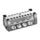 MTC Bio R0215 Reversible Magnetic Bead Separation Rack - Showing PCR Tube Inserts