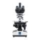 LW Scientific R3M-TN4A-DAL3 Revelation III DIN Microscope, Trinocular with Achromatic Objectives - Front View