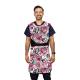 Phillips Safety RA-FFA-BACK Flexiback Frontal Apron with Back Support, Lightweight Lead - Nylon Fabric, Graffiti Hearts with Black Trim (Other Items Shown are Not Included)