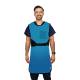 Phillips Safety RA-FFA-BACK Flexiback Frontal Apron with Back Support, Lead Free - Polytron Fabric, Light Blue with Black Trim (Other Items Shown are Not Included)