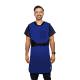 Phillips Safety RA-FFA-BACK Flexiback Frontal Apron with Back Support, Lead Free - Polytron Fabric, Medium Blue with Black Trim (Other Items Shown are Not Included)