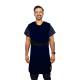 Phillips Safety RA-FFA-BACK Flexiback Frontal Apron with Back Support, Lead Free - Polytron Fabric, Navy Blue with Black Trim (Other Items Shown are Not Included)