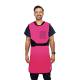 Phillips Safety RA-FFA-BACK Flexiback Frontal Apron with Back Support, Lead Free - Polytron Fabric, Pink with Black Trim (Other Items Shown are Not Included)