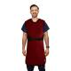 Phillips Safety RA-FFA-BACK Flexiback Frontal Apron with Back Support, Lead Free - PVC EasyClean Fabric, Red with Black Trim (Other Items Shown are Not Included)