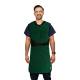 Phillips Safety RA-FFA-BACK Flexiback Frontal Apron with Back Support, Lead Free - Ripstop Fabric, Hunter Green with Black Trim (Other Items Shown are Not Included)