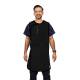 Phillips Safety RA-J1P Jacket One-Piece Wrap Around Apron - Nylon Fabric Black with Black Trim