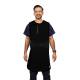Phillips Safety RA-J1P Jacket One-Piece Wrap Around Apron - Polytron Fabric Black with Black Trim