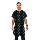 Phillips Safety RA-J1P Jacket One-Piece Wrap Around Apron - Nylon Fabric Cactus with Black Trim