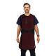 Phillips Safety RA-J1P Jacket One-Piece Wrap Around Apron - Ripstop Fabric Cinnamon with Black Trim