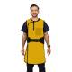 Phillips Safety RA-J1P Jacket One-Piece Wrap Around Apron - Nylon Fabric Gold with Black Trim