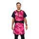 Phillips Safety RA-J1P Jacket One-Piece Wrap Around Apron - Nylon Fabric Pink Camo with Black Trim