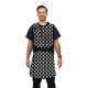 Phillips Safety RA-J1P Jacket One-Piece Wrap Around Apron - Nylon Fabric Skulls with Black Trim