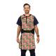Phillips Safety RA-J1P Jacket One-Piece Wrap Around Apron - Nylon Fabric Tropical Avocado with Black Trim