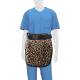 Phillips Safety RA-MP Maternity Panel Half Apron - Nylon Fabric Cheetah with Black Trim