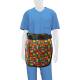 Phillips Safety RA-MP Maternity Panel Half Apron - Nylon Fabric Dot Blocks with Black Trim