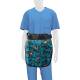 Phillips Safety RA-MP Maternity Panel Half Apron - Nylon Fabric Flamingo with Black Trim