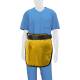 Phillips Safety RA-MP Maternity Panel Half Apron - Nylon Fabric Gold with Black Trim