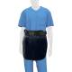 Phillips Safety RA-MP Maternity Panel Half Apron - Nylon Fabric Navy Blue with Black Trim