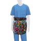 Phillips Safety RA-MP Maternity Panel Half Apron - Nylon Fabric Ocean with Black Trim