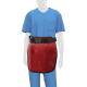 Phillips Safety RA-MP Maternity Panel Half Apron - Nylon Fabric Red with Black Trim