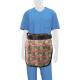 Phillips Safety RA-MP Maternity Panel Half Apron - Nylon Fabric Tropical Avocado with Black Trim