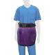 Phillips Safety RA-MP Maternity Panel Half Apron - PVC EasyClean Fabric Purple with Black Trim