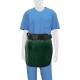 Phillips Safety RA-MP Maternity Panel Half Apron - Ripstop Fabric Kelly Green with Black Trim