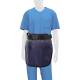 Phillips Safety RA-MP Maternity Panel Half Apron - Ripstop Fabric Purple with Black Trim