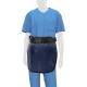 Phillips Safety RA-MP Maternity Panel Half Apron - Ripstop Fabric Royal Blue with Black Trim