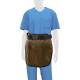Phillips Safety RA-MP Maternity Panel Half Apron - Ripstop Fabric Tan with Black Trim
