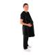 Phillips Safety RA-PRJ1P Maternity Reverse Wrap Jacket One-Piece Apron, Lead Free - Polytron Fabric Black with Black Trim