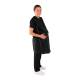 Phillips Safety RA-PRJ1P Maternity Reverse Wrap Jacket One-Piece Apron, Lead Free - Ripstop Fabric Black with Black Trim