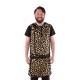Phillips Safety RA-VSA-CO Vest and Skirt Core Overlap Apron - Nylon Fabric Cheetah with Black Trim