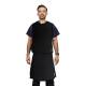Phillips Safety RA-VSA Vest and Skirt Full Overlap Apron - Ripstop Fabric Black with Black Trim