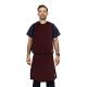 Phillips Safety RA-VSA Vest and Skirt Full Overlap Apron - Ripstop Fabric Cinnamon with Black Trim