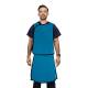 Phillips Safety RA-VSA Vest and Skirt Full Overlap Apron - PVC EasyClean Fabric Cyan with Black Trim