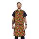 Phillips Safety RA-VSA Vest and Skirt Full Overlap Apron - Nylon Fabric Dot Blocks with Black Trim