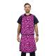 Phillips Safety RA-VSA Vest and Skirt Full Overlap Apron - Nylon Fabric Leopard Pink with Black Trim
