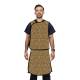Phillips Safety RA-VSA Vest and Skirt Full Overlap Apron - PVC EasyClean Fabric Leopard with Black Trim