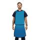 Phillips Safety RA-VSA Vest and Skirt Full Overlap Apron - Polytron Fabric Light Blue with Black Trim