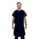 Phillips Safety RA-VSA Vest and Skirt Full Overlap Apron - Polytron Fabric Navy Blue with Black Trim